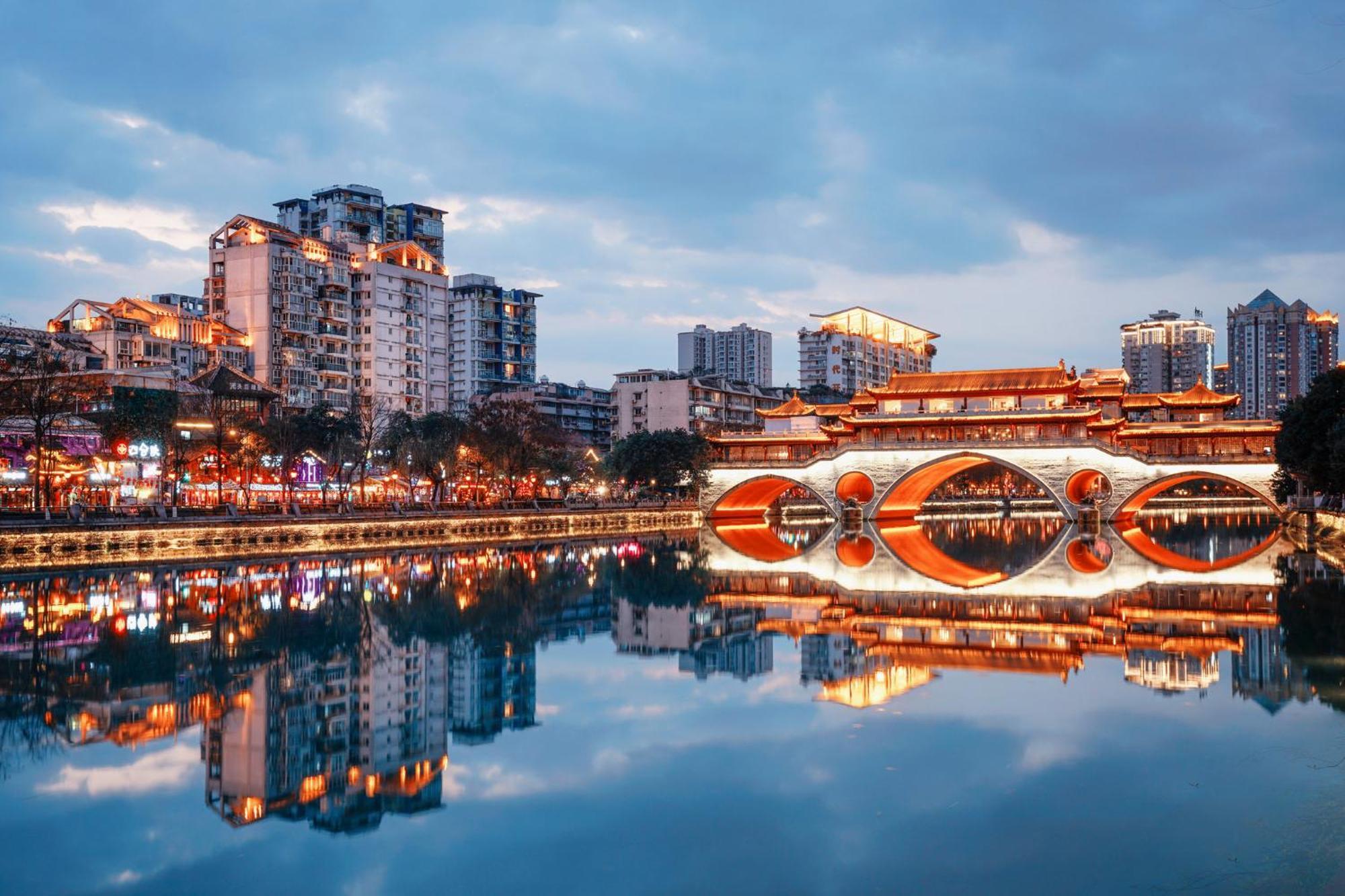 Holiday Inn Chengdu Qinhuang By Ihg Экстерьер фото